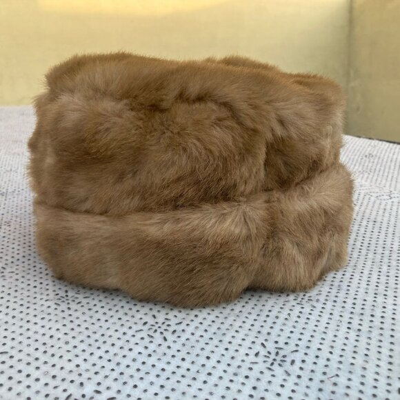 Fur Hat Handmade Russian Hat Brown Winter Hat Unisex One Size fit most - Picture 9 of 17